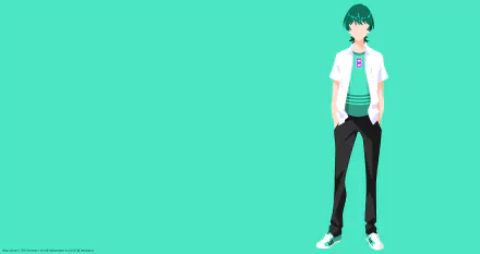 green hair Shō Utsumi Anime SSSS.Gridman HD Desktop Wallpaper | Background Image