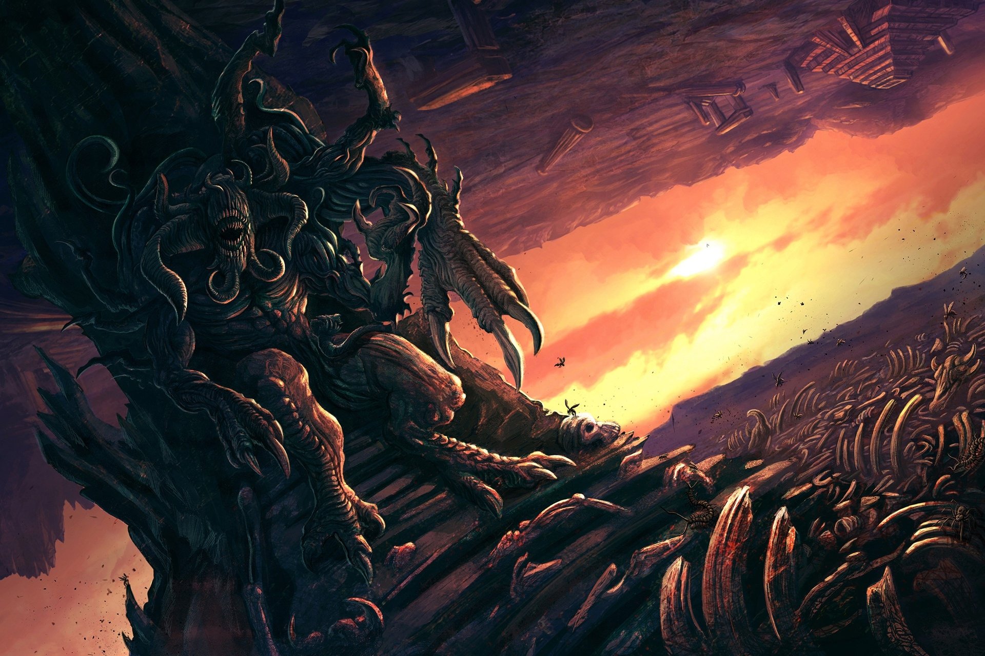 Download Dark Monster HD Wallpaper