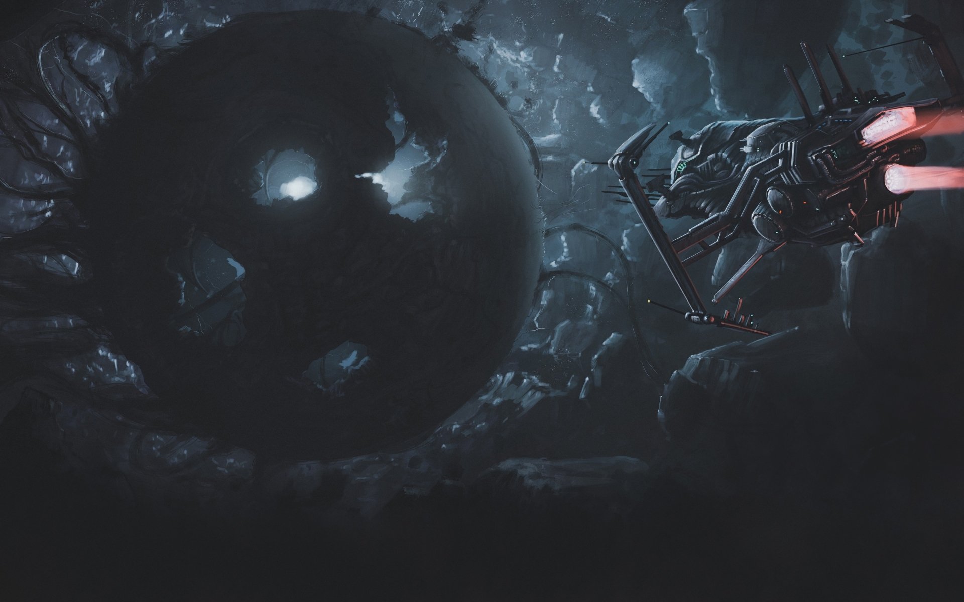 Spaceship HD Wallpaper | Background Image | 2880x1800 | ID:969727