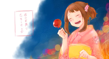 Ochaco Uraraka Anime My Hero Academia HD Desktop Wallpaper | Background Image