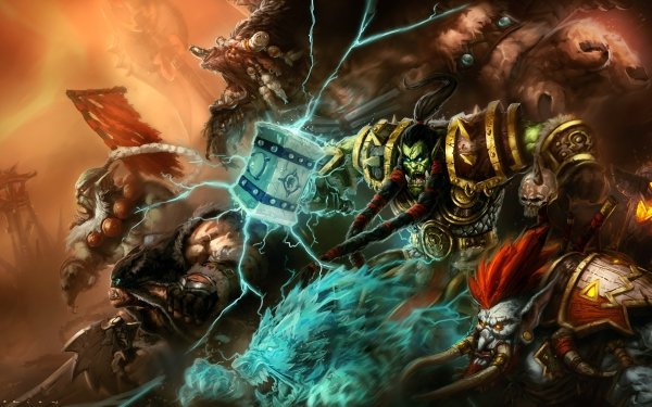 Video Game World Of Warcraft Warcraft Rexxar Thrall Orc HD Wallpaper | Background Image