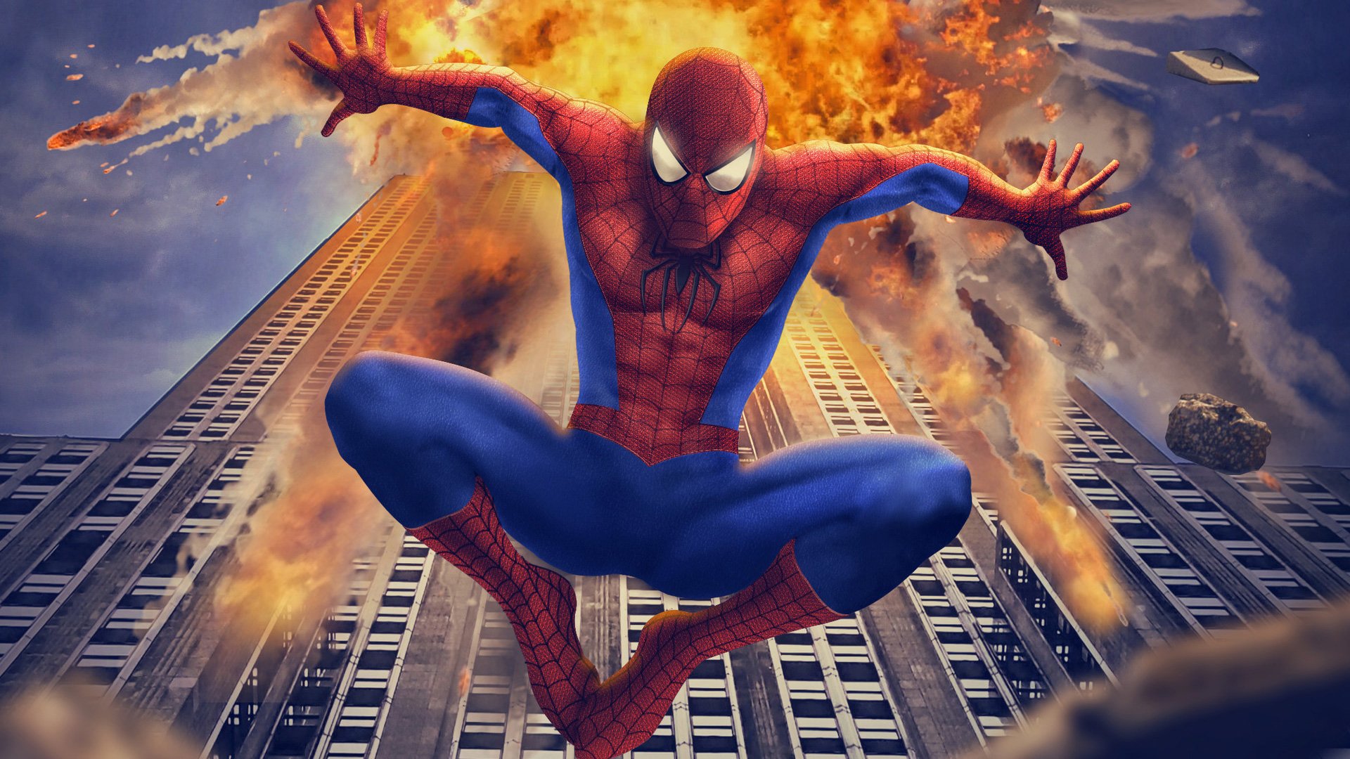 Spider-Man HD Wallpaper Background Image 1920x1080.