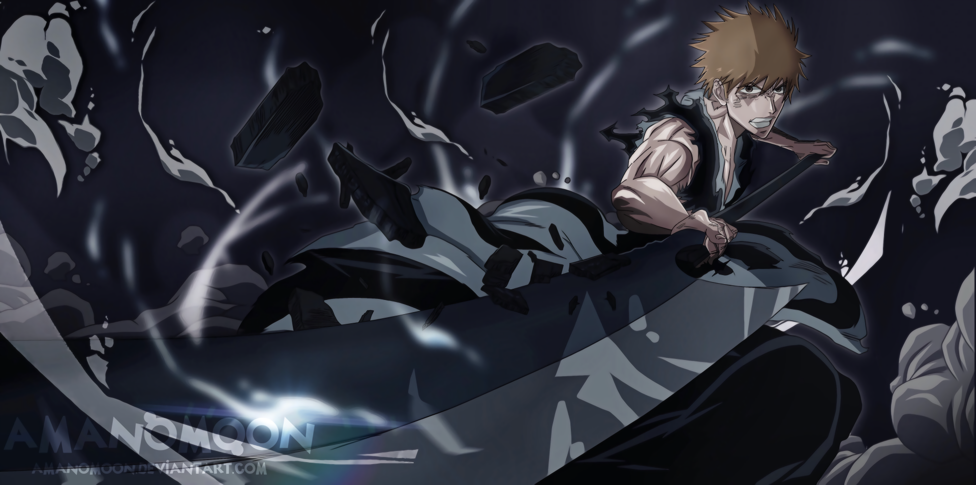 Download Ichigo Kurosaki Anime Bleach 4k Ultra HD Wallpaper by Amanomoon