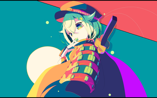 Anime Girl Samurai HD Wallpaper | Background Image