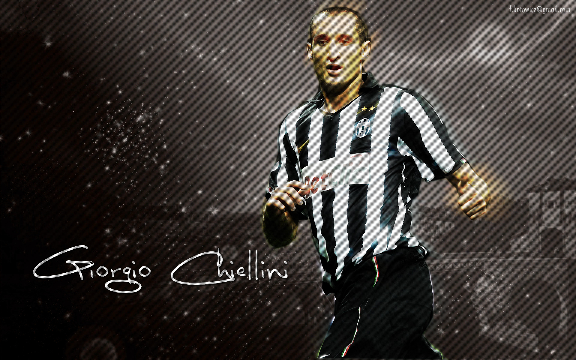 The best football player of Juventus Giorgio Chiellini Desktop wallpapers  1024x600