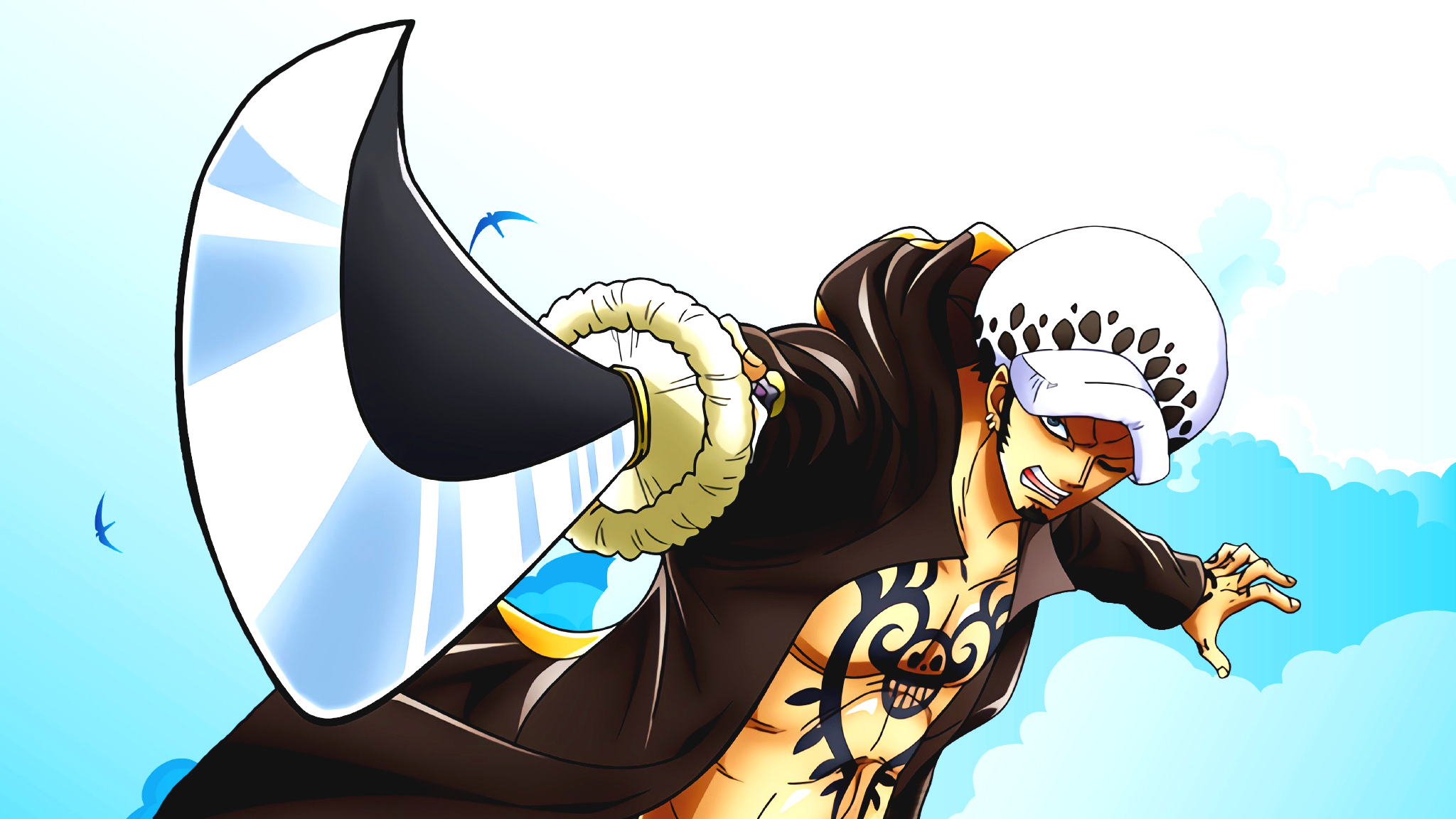 Trafalgar Law Hd Wallpaper Background Image 48x1152