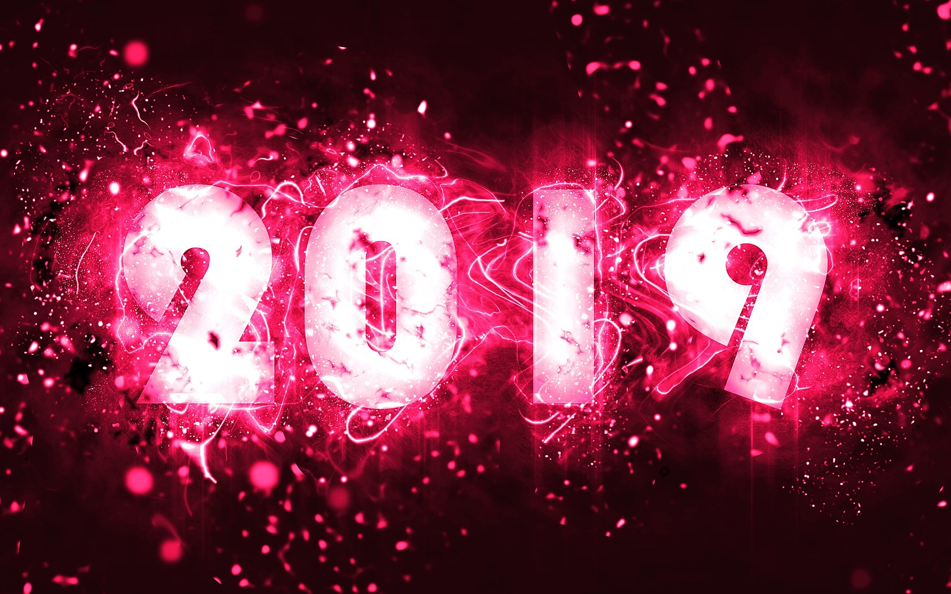 New Year 2019 4k Ultra HD Wallpaper | Background Image | 3840x2400