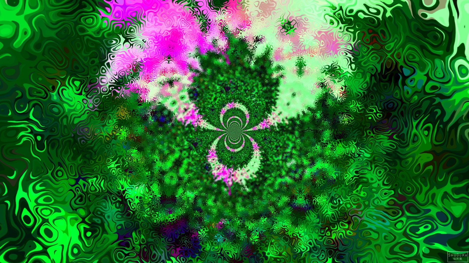 Download Abstract Green Abstract Green 4k Ultra HD Wallpaper by ShuOuma