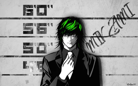 Teru Mikami Anime Death Note HD Desktop Wallpaper | Background Image