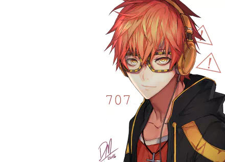 707 (Mystic Messenger) Anime Mystic Messenger HD Desktop Wallpaper | Background Image
