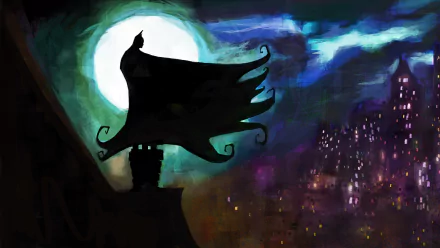 Comic Batman: Gotham Adventures HD Desktop Wallpaper | Background Image