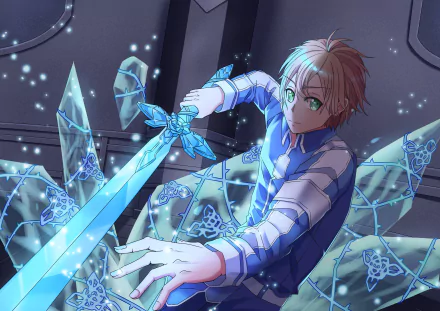 Blue Rose Sword (Sword Art Online) Eugeo (Sword Art Online) Anime Sword Art Online: Alicization HD Desktop Wallpaper | Background Image