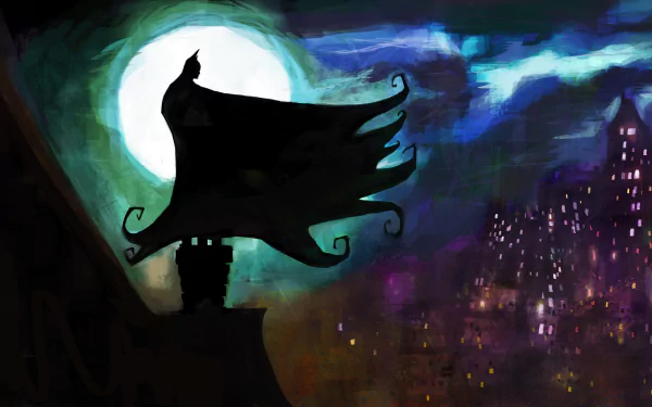 Comic Batman: Gotham Adventures HD Desktop Wallpaper | Background Image