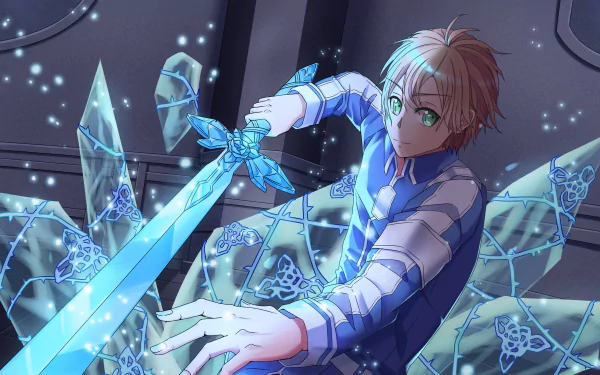 Blue Rose Sword (Sword Art Online) Eugeo (Sword Art Online) Anime Sword Art Online: Alicization HD Desktop Wallpaper | Background Image