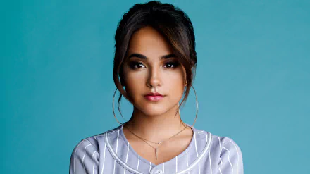American brown eyes black hair face singer music Becky G HD Desktop Wallpaper | Background Image