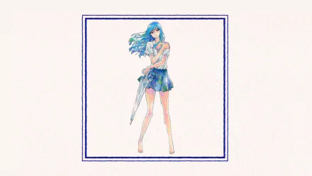 Akira Tachibana Anime After the Rain HD Desktop Wallpaper | Background Image