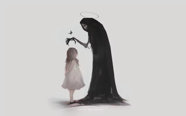 death Anime Original HD Desktop Wallpaper | Background Image