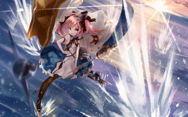 Anime Azur Lane Saratoga Dress HD Wallpaper | Background Image