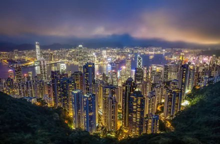 man made Hong Kong HD Desktop Wallpaper | Background Image