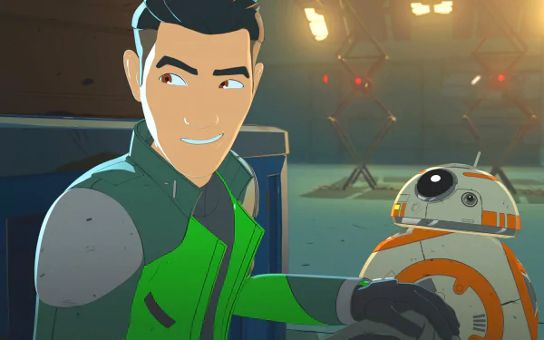 BB-8 TV Show Star Wars Resistance HD Desktop Wallpaper | Background Image