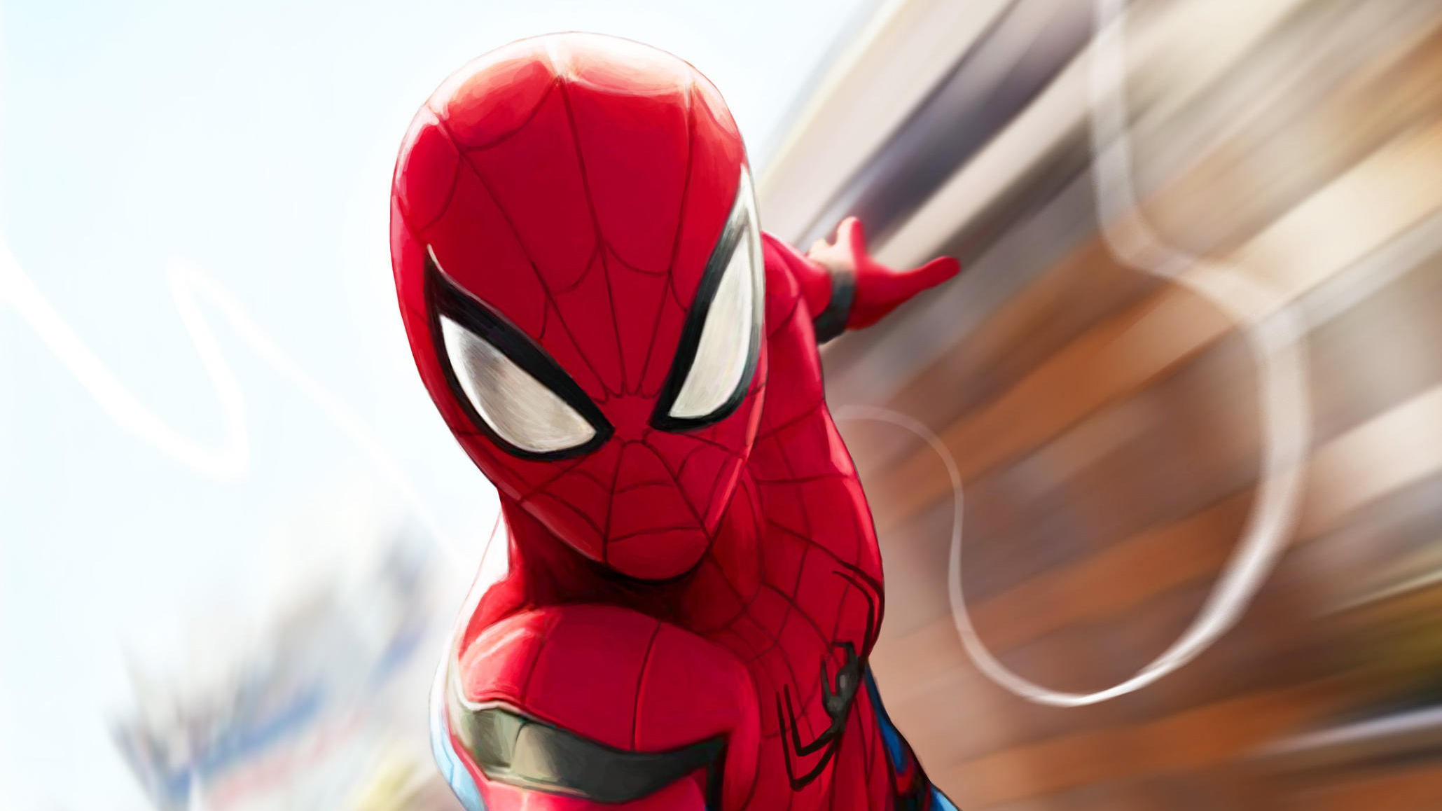 Movie Spider-Man: Into The Spider-Verse HD Wallpaper by Yasmine Vesalpour