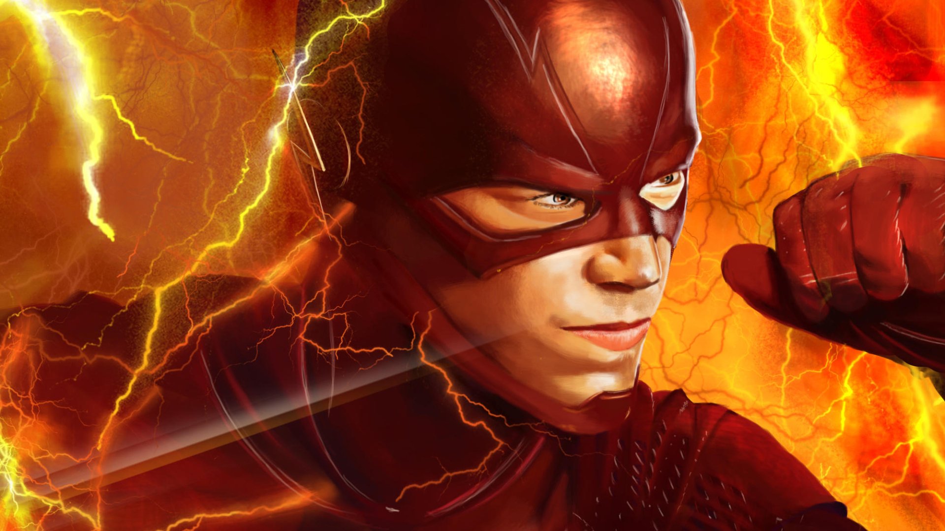 Download DC Comics Comic Flash HD Wallpaper by Tomáš Obluk