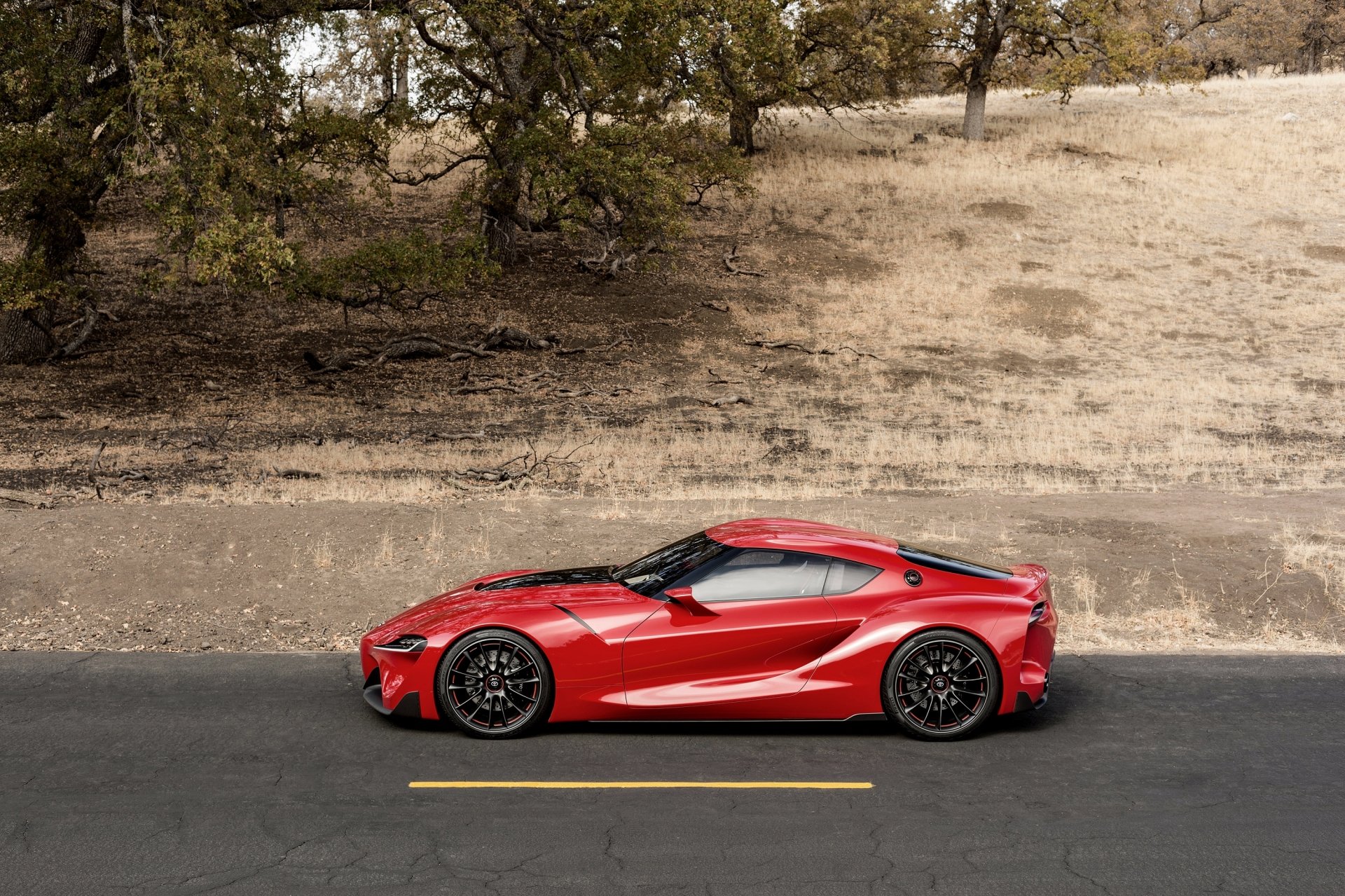 Download Supercar Car Toyota Vehicle Toyota FT-1 HD Wallpaper