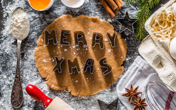 baking Merry Christmas holiday Christmas holiday baking HD Desktop Wallpaper | Background Image