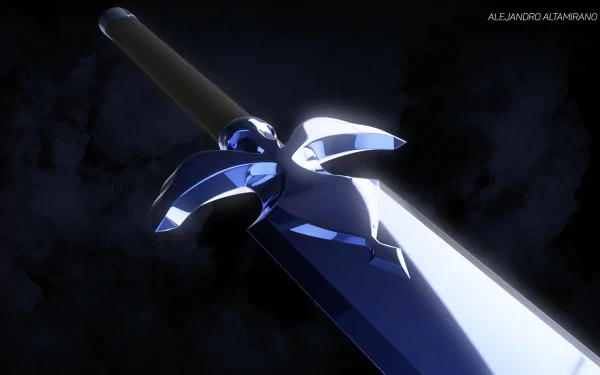 Night Sky Sword (Sword Art Online) Anime Sword Art Online: Alicization HD Desktop Wallpaper | Background Image