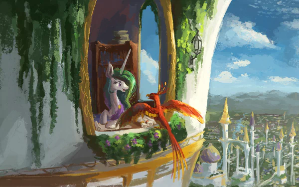 Princess Celestia TV Show My Little Pony: Friendship Is Magic HD Desktop Wallpaper | Background Image