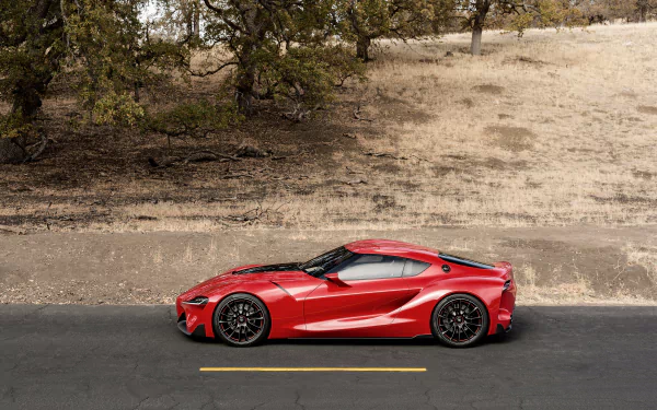 supercar car Toyota vehicle Toyota FT-1 HD Desktop Wallpaper | Background Image