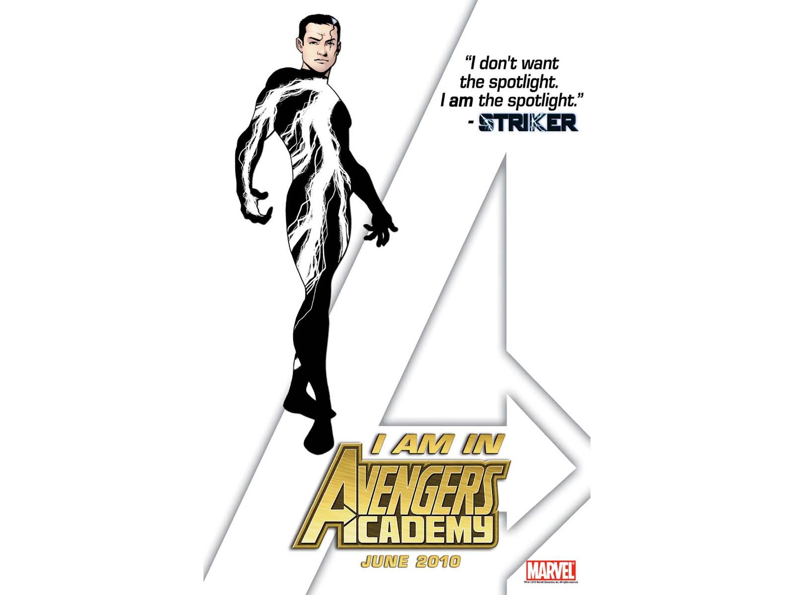 Download Striker (Marvel) Comic Avengers Academy Wallpaper