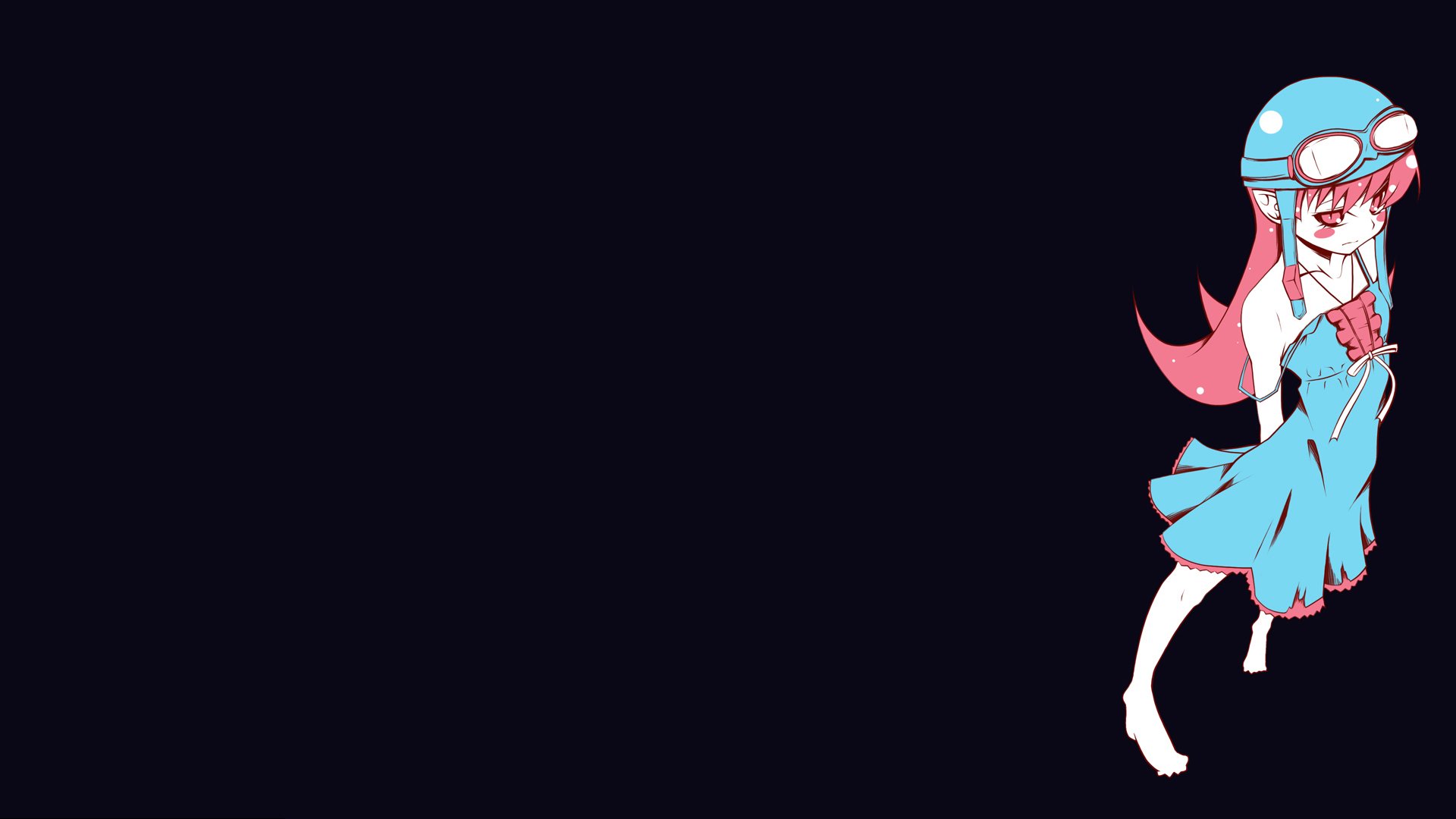 Download Shinobu Oshino Anime Monogatari (Series) HD Wallpaper