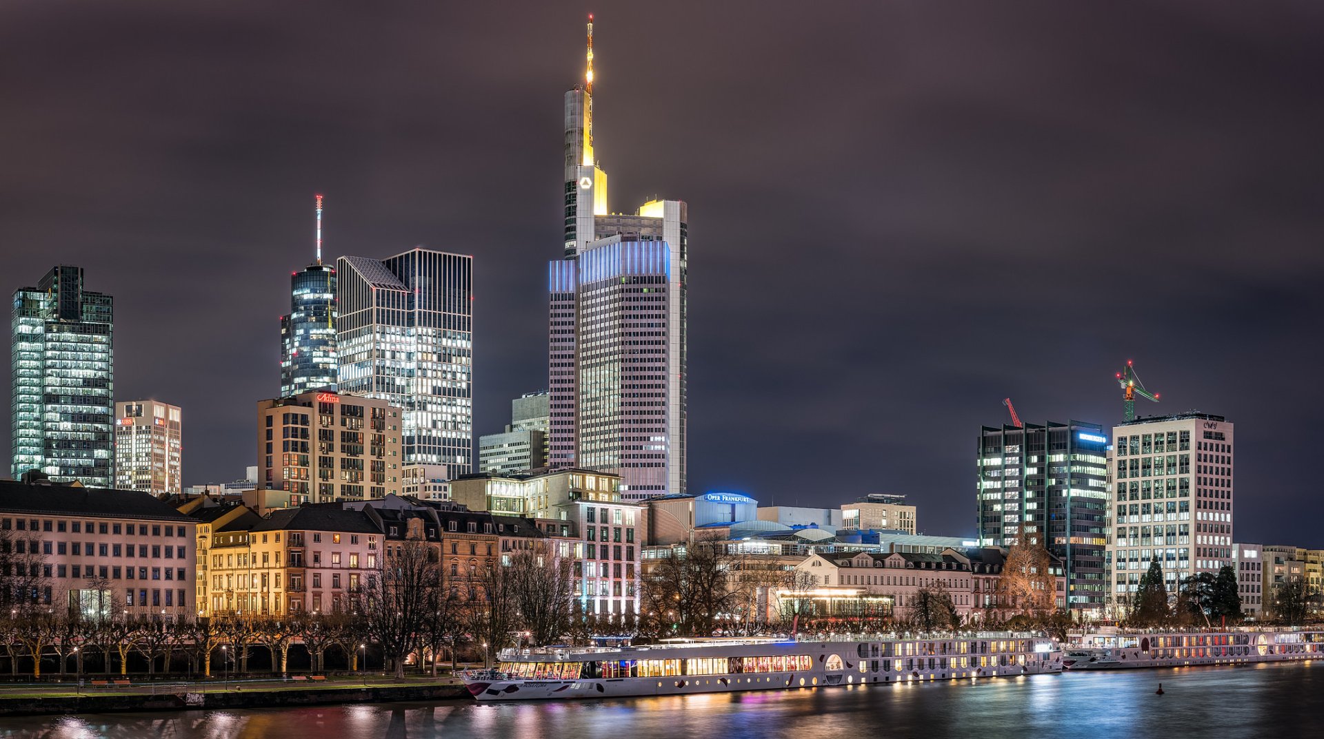 Download Man Made Frankfurt HD Wallpaper