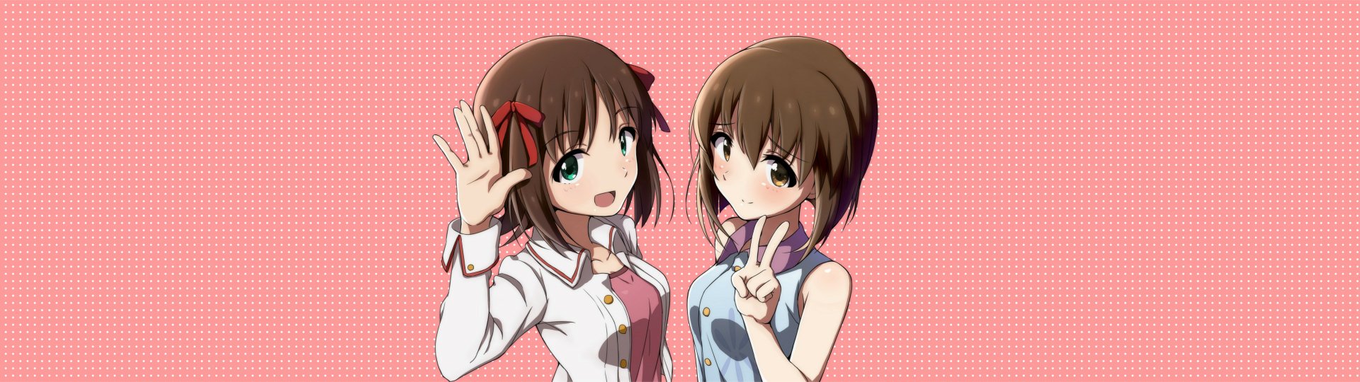 Download Yukiho Hagiwara Haruka Amami Anime The IDOLM@STER HD Wallpaper