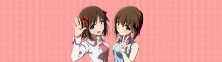 Yukiho Hagiwara Haruka Amami Anime The iDOLM@STER HD Desktop Wallpaper | Background Image