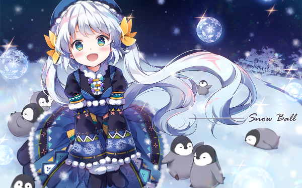 Anime Original Snow HD Wallpaper | Background Image