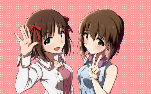 Yukiho Hagiwara Haruka Amami Anime The iDOLM@STER HD Desktop Wallpaper | Background Image