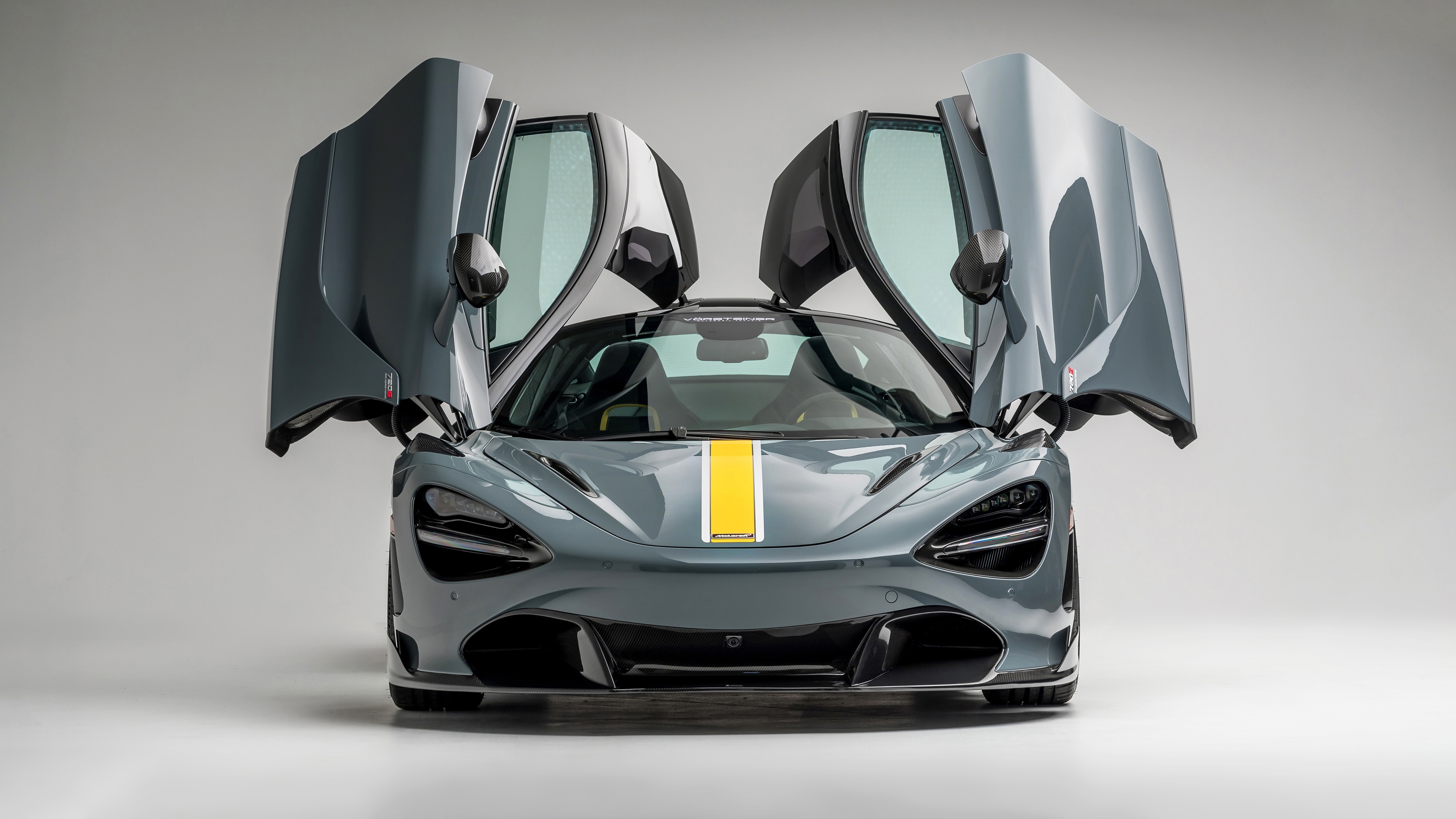 Download Supercar Silver Car Car Mclaren Vehicle Mclaren 720s 4k Ultra 