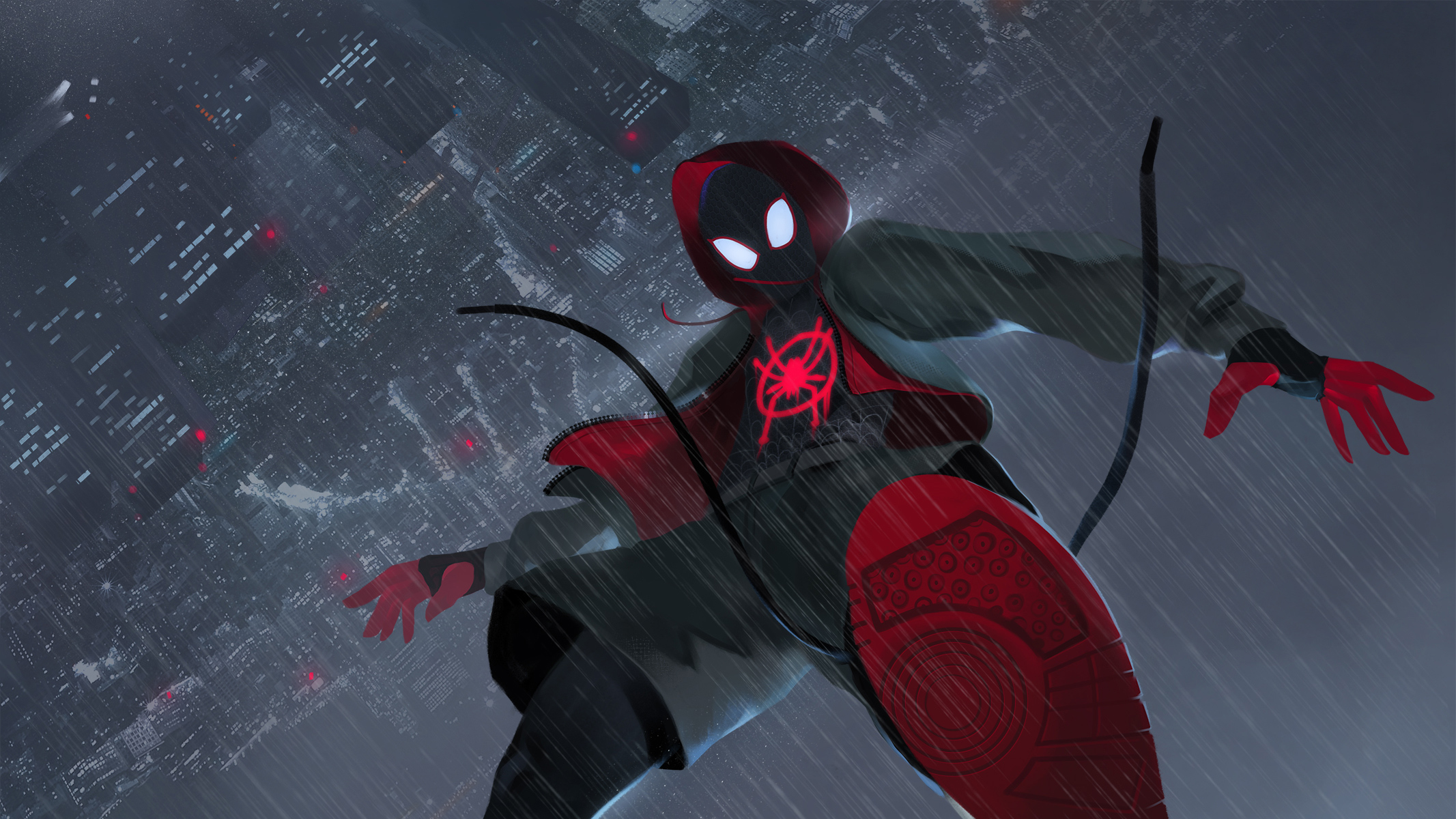 Miles Morales HD Wallpaper | Background Image | 2133x1200