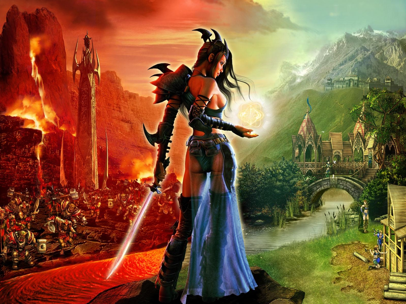 Video Game Spellforce HD Wallpaper | Background Image