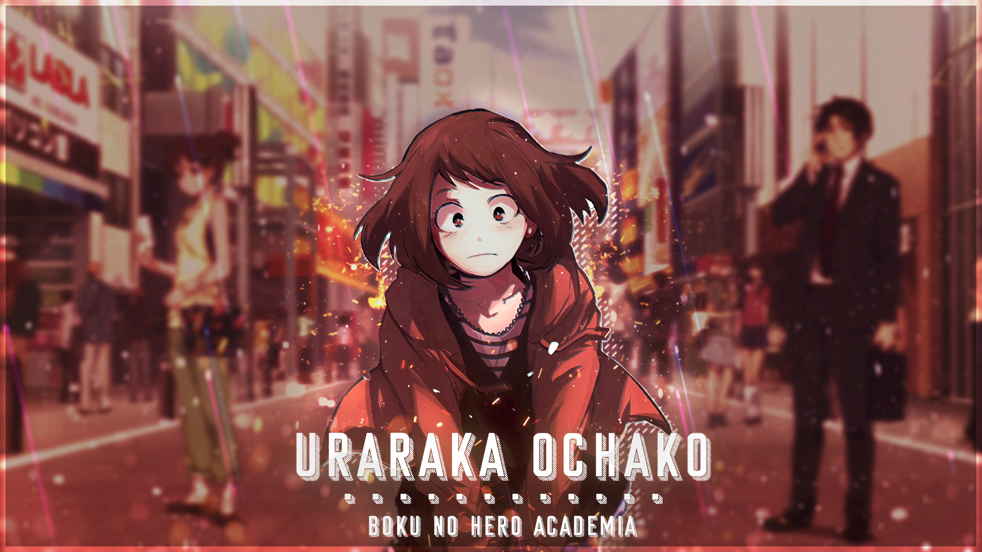 Uraraka Ochako In The City by CallMeShi