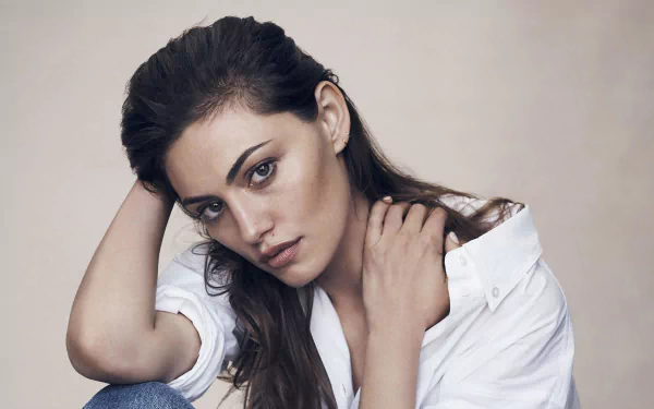 face black hair Australian actress Celebrity Phoebe Tonkin HD Desktop Wallpaper | Background Image