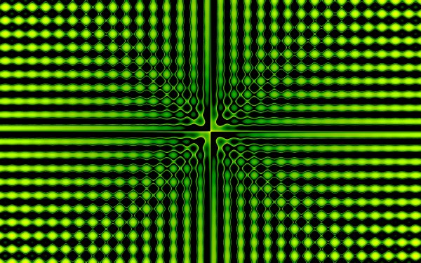 Abstract Kaleidoscope Colorful Green HD Wallpaper | Background Image