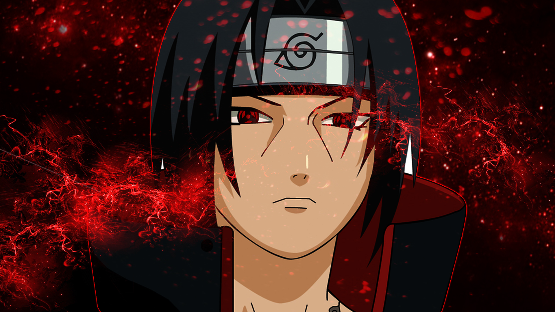 Itachi Uchiwa Fond d'écran HD | Arrière-Plan | 1920x1080 ...