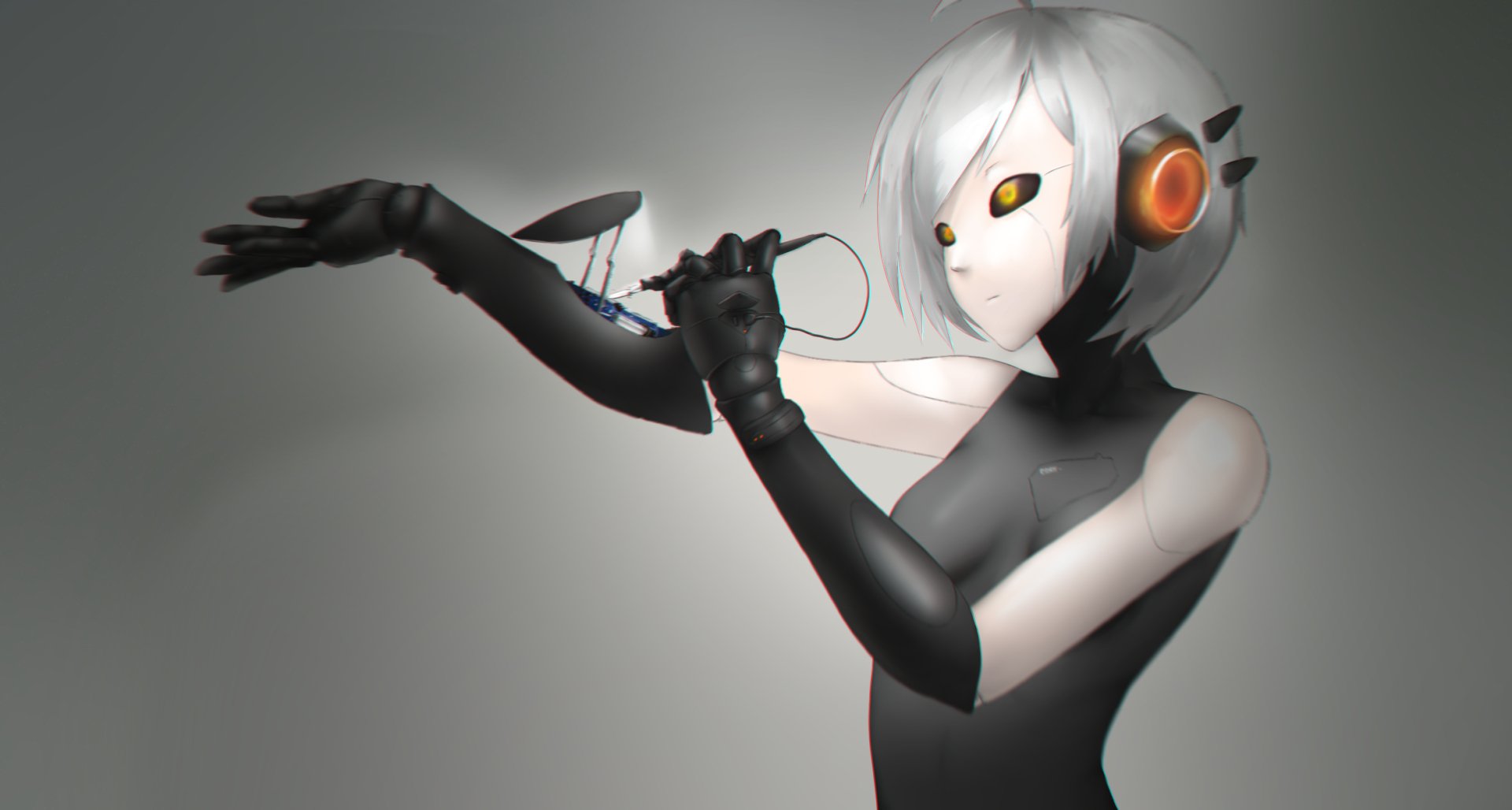 Download Anime Virtual Youtuber HD Wallpaper by Daitou Yomi