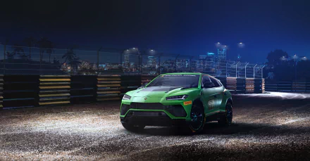 concept car night Lamborghini Urus ST-X Concept Lamborghini vehicle Lamborghini Urus ST-X HD Desktop Wallpaper | Background Image