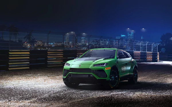 concept car night Lamborghini Urus ST-X Concept Lamborghini vehicle Lamborghini Urus ST-X HD Desktop Wallpaper | Background Image