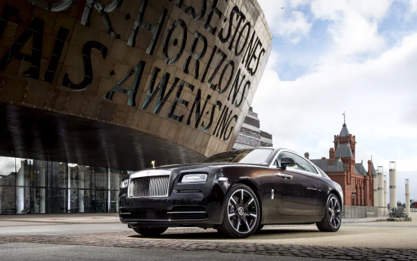 car Rolls-Royce black car vehicle Rolls-Royce Wraith HD Desktop Wallpaper | Background Image