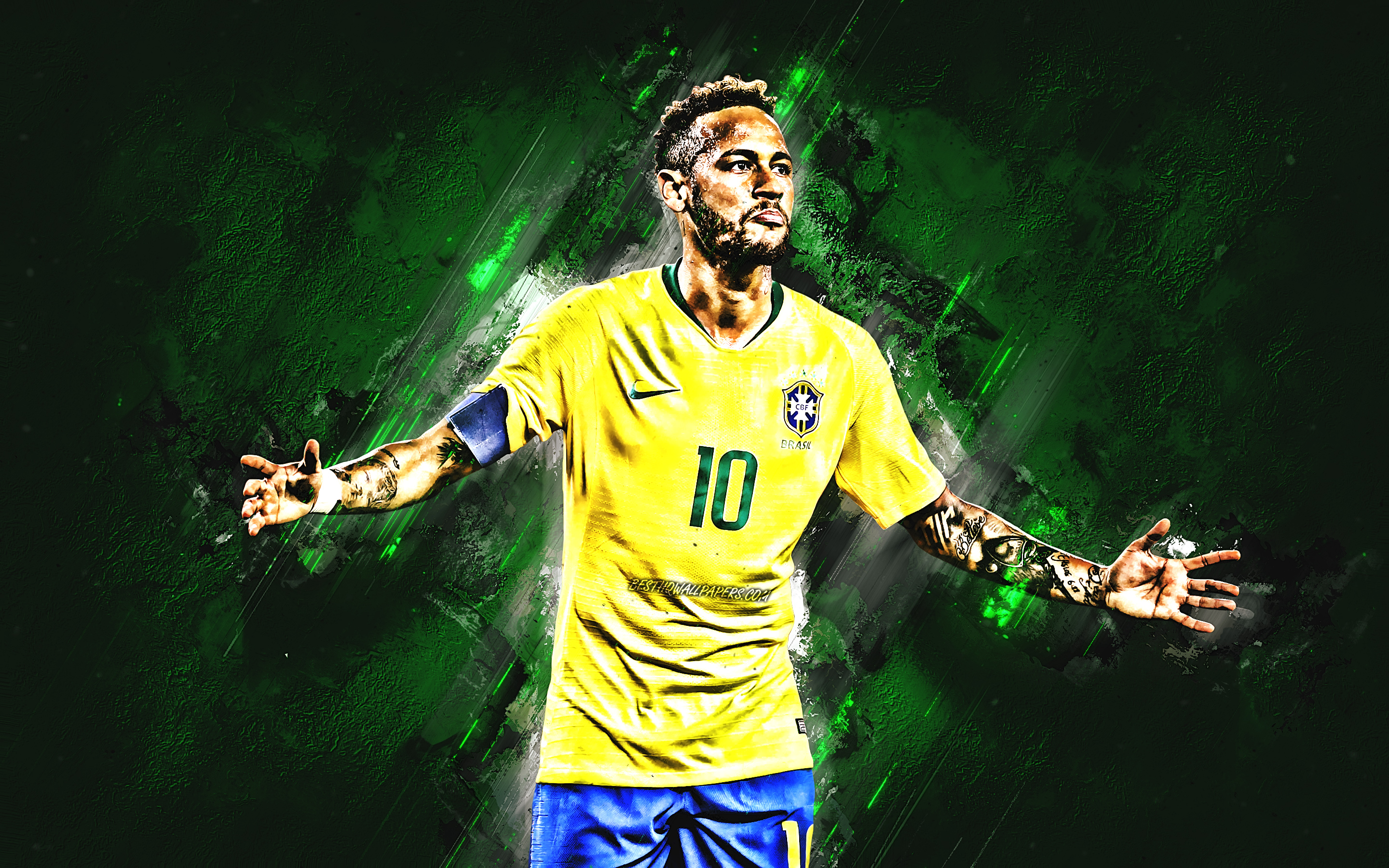 Neymar HD Wallpaper | Background Image | 2880x1800 | ID ...